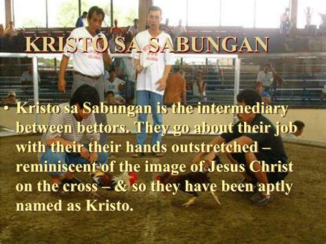 kristo sa sabungan meaning